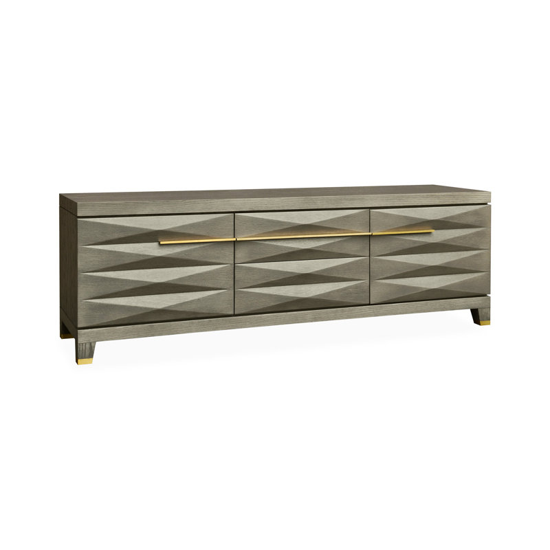 Lucia Unfinished Corner TV Stand for TVs up to 78"