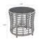 Table d'appoint d'extérieur ronde 19,69 po Farrand