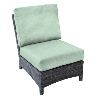 Outdoor Teak Armless Lounge Chair