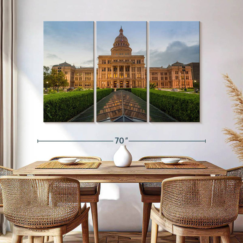 Rorry Austin Texas Capitol, 42" H x 65" W