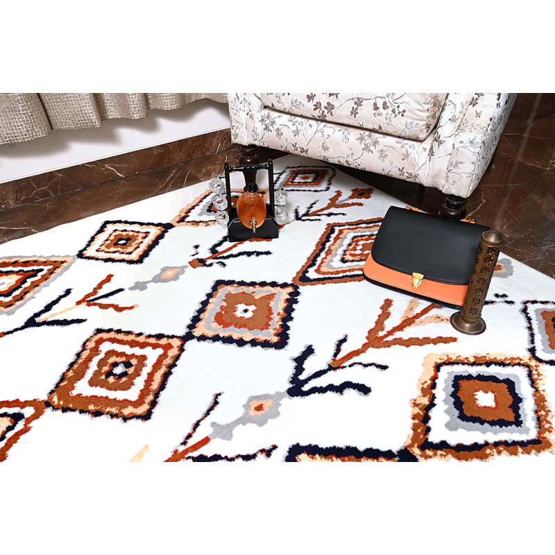Mcnemar Geometric Indoor Rug, Runner 2' x 8'