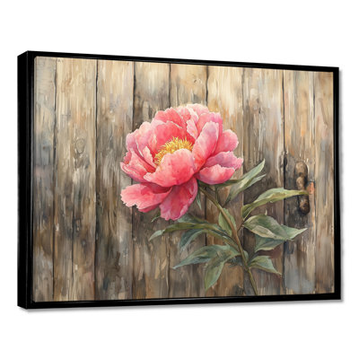 "Pe pivoines à la campagne" par The Stable Gate III - pivoines, art mural