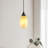 1 - Light Single Teardrop E26 Dimmable Adjustable Pendant Light-1580573443