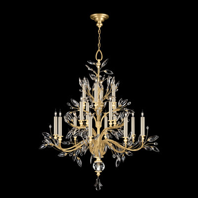 Crystal Laurel 16 - Light Crystal Chandelier
