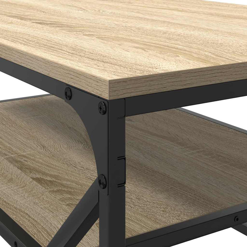 Coffee Table with Storage, Brown