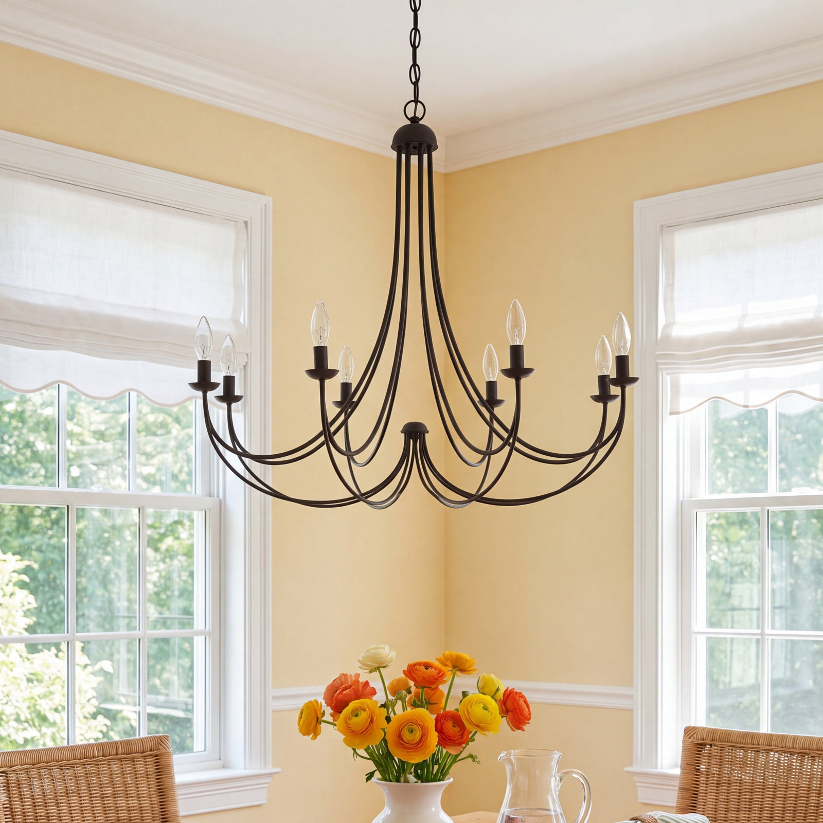 Drea 8 - Light Dimmable Chandelier