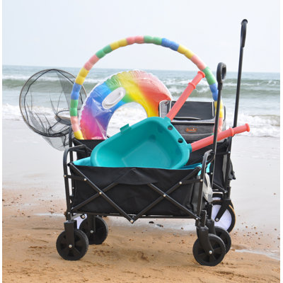 Mini chariot de plage pliable (frein)