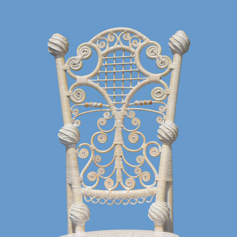 Chaise d'appoint Deangelis, Brun délavé