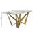 Lakshan Metal Base Dining Table-2120565747-2115940399