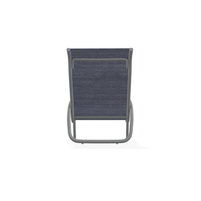 Beach Chair, Textured Graphite, Augustine Denim