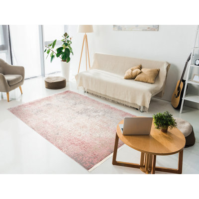 Kaylynn Abstract Hand Knotted Area Rug