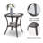 Schutt 2 - Person Patio Conversation Set with Cushions-92602642-92602643