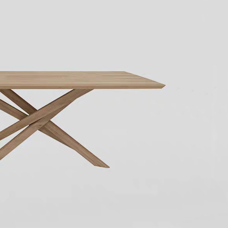 Table de salle à manger Maurilia, L 35,43 po x L 94,49 po