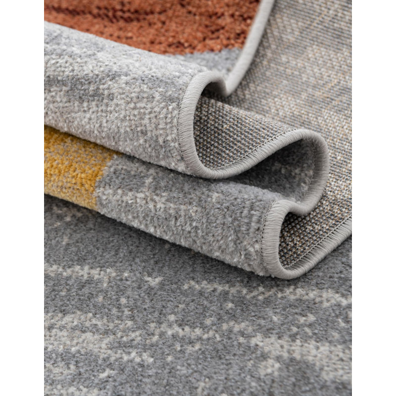Bubbles Taslin Rug, Square 7'10"