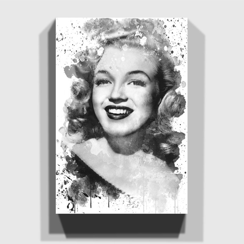 Marilyn Monroe - Wall Art, 76cm H x 50cm W, Wrapped Canvas