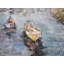 Attente patiente - reproduction d'artiste sur toile-337856123-329215647