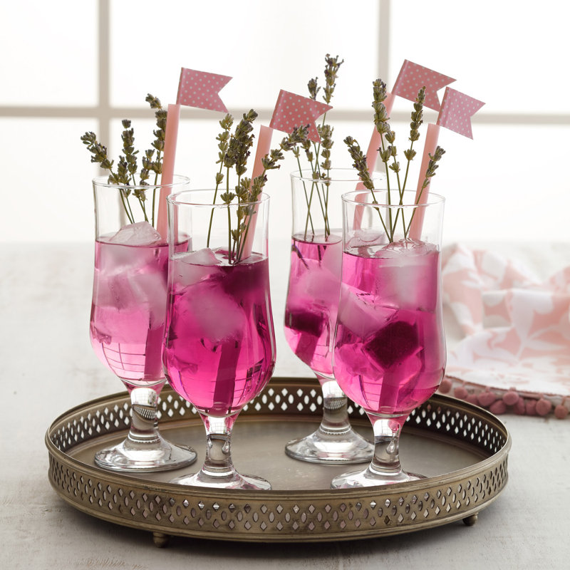 Nevakar 13oz. Hurricane Glass Set