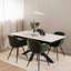 Harrisonburg Extendable Metal Base Dining Table-361094273-361094272