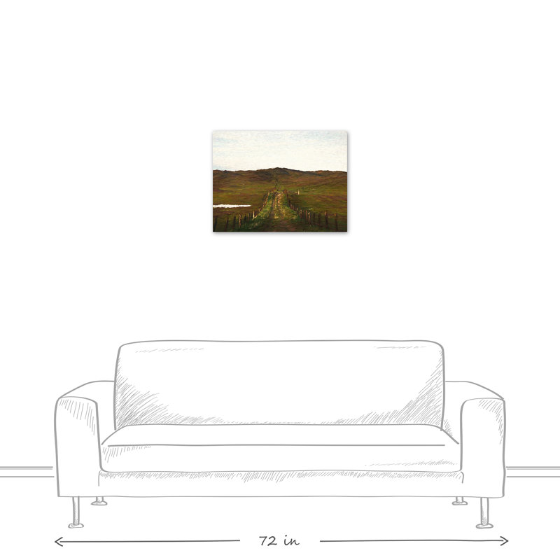 " Scottish Path " Painting Print