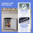 Conserv 3.2 cu. ft. Retro Mini Refrigerator Convertible Freezer Frost Free 110V