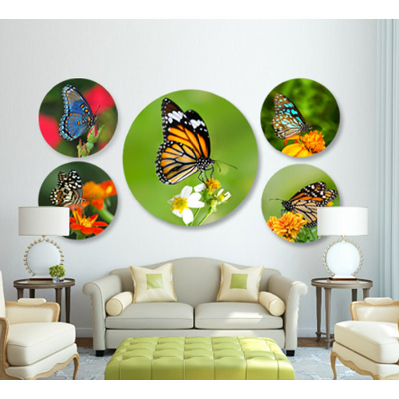 Beautiful Butterfly Print, 36" H x 36" W