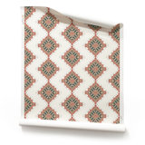 Desert Diamonds (Medium) | Intricate Geometric Wallpaper Double Roll