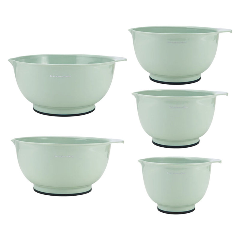 KitchenAid® Classic 5-Piece Mixing Bowl Set, Pistachio