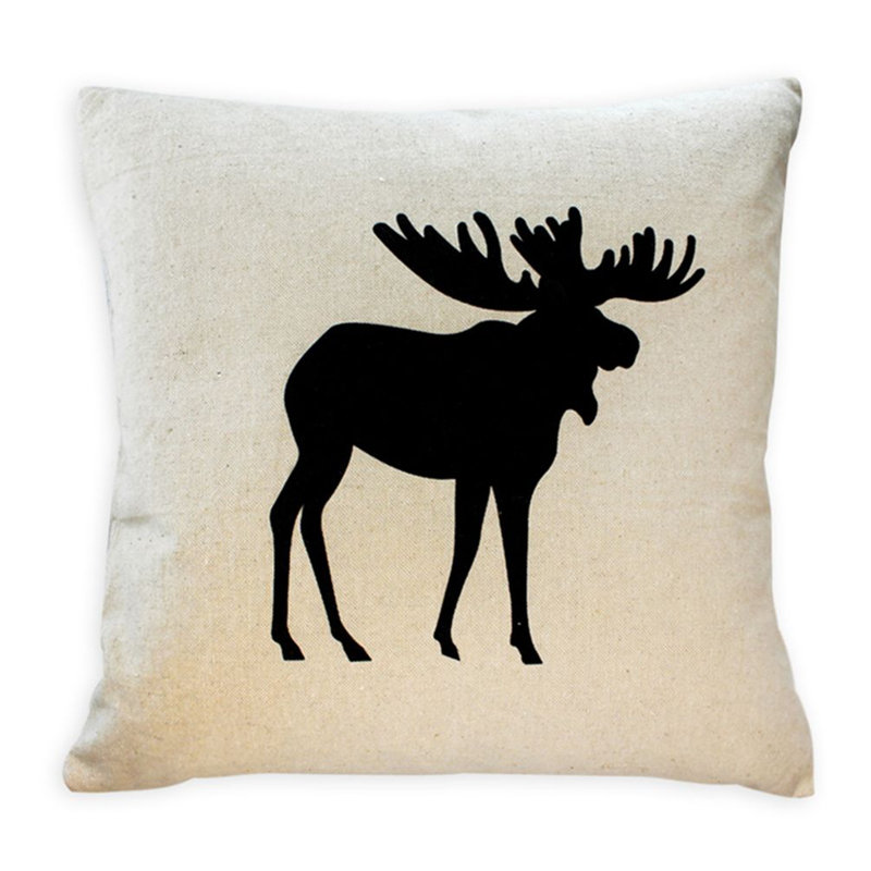 Herakleios Cotton Blend Throw Pillow, Feathers