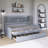 Wood Captain Bed With Trundle,Drawers-476885555-476885517