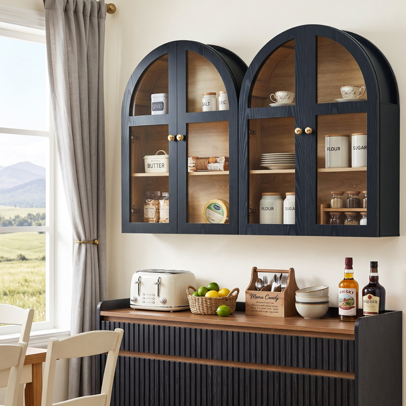 Armoire murale 31,5 po, Black