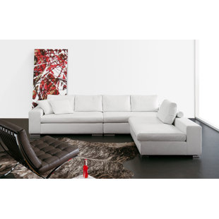 Rogers Upholstered L-Shaped Sectional Right Hand Facing