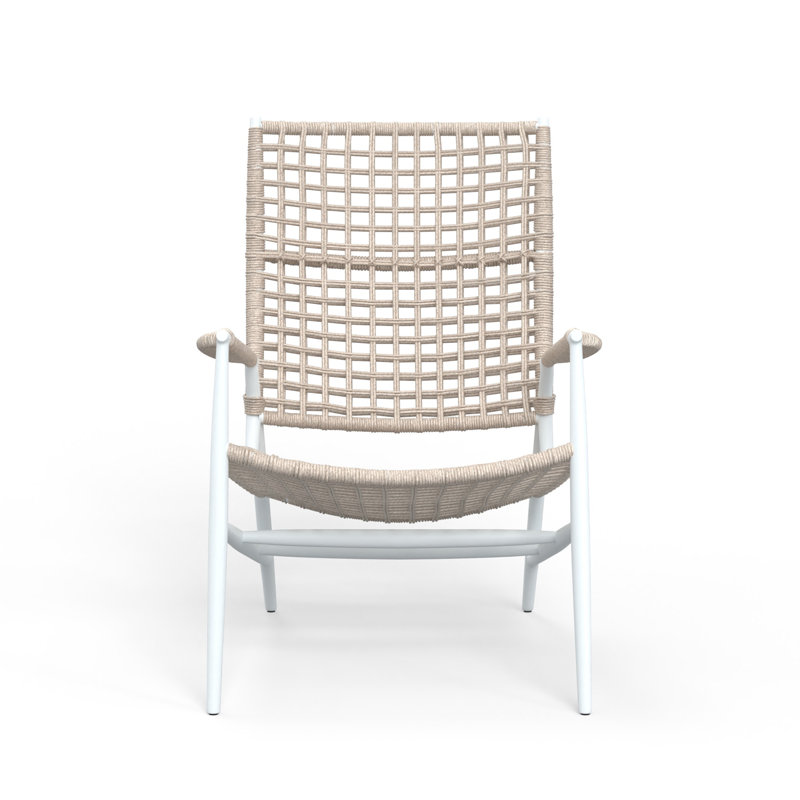 Chaise de patio en aluminium thermolaqué Bahia
