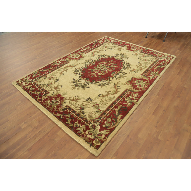 Tapis indien de style victorien 6 x 8