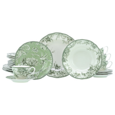 Adelaide Porcelain China Dinnerware Set Piece