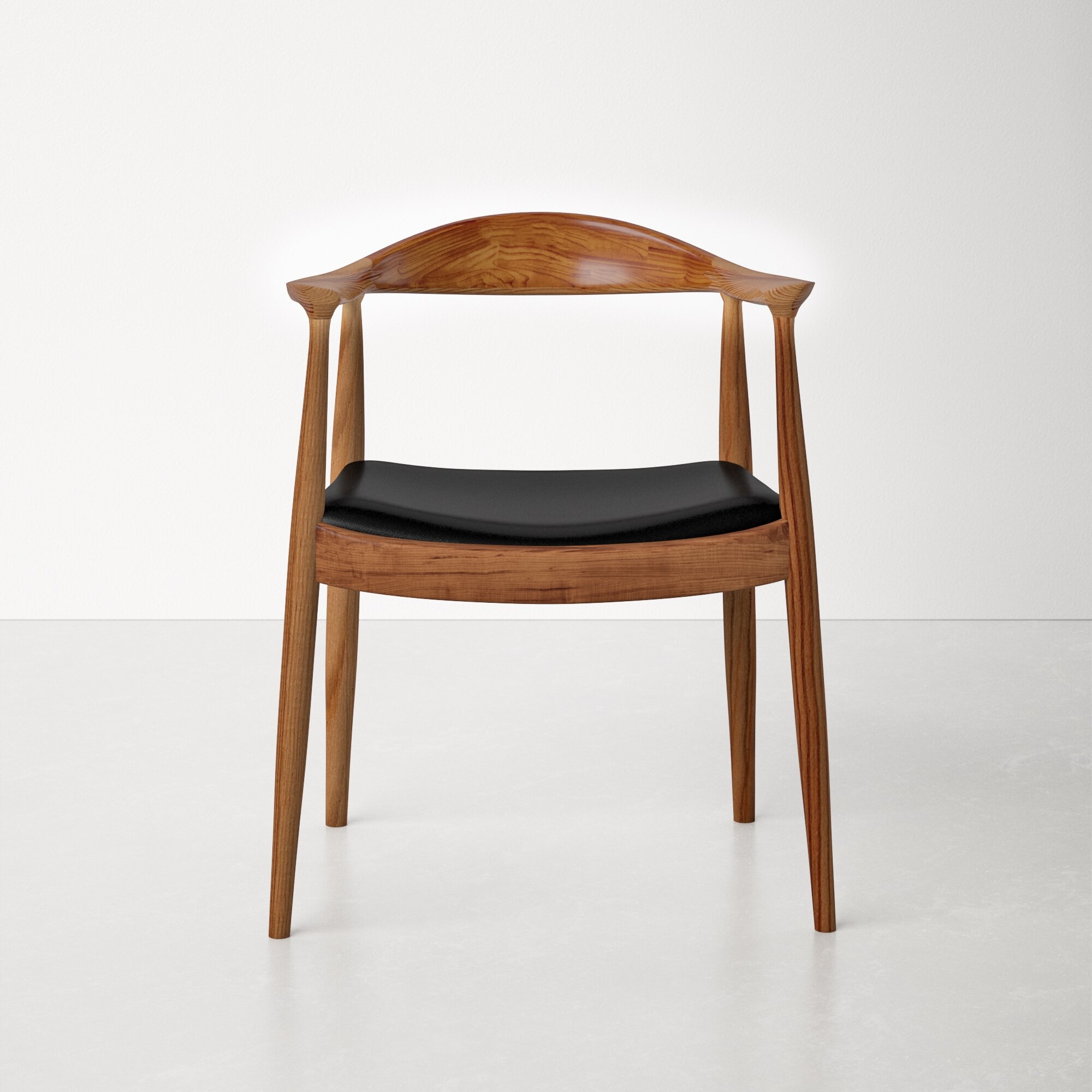 Kenny Solid Wood Arm Chair & Reviews | Allmodern