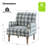 Arching 28.7'' W Upholstered Armchair with Solid Wood Legs and Nailhead Trim-1548649620