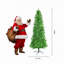 Noël classique 7 pi en forme de crayon-120331755