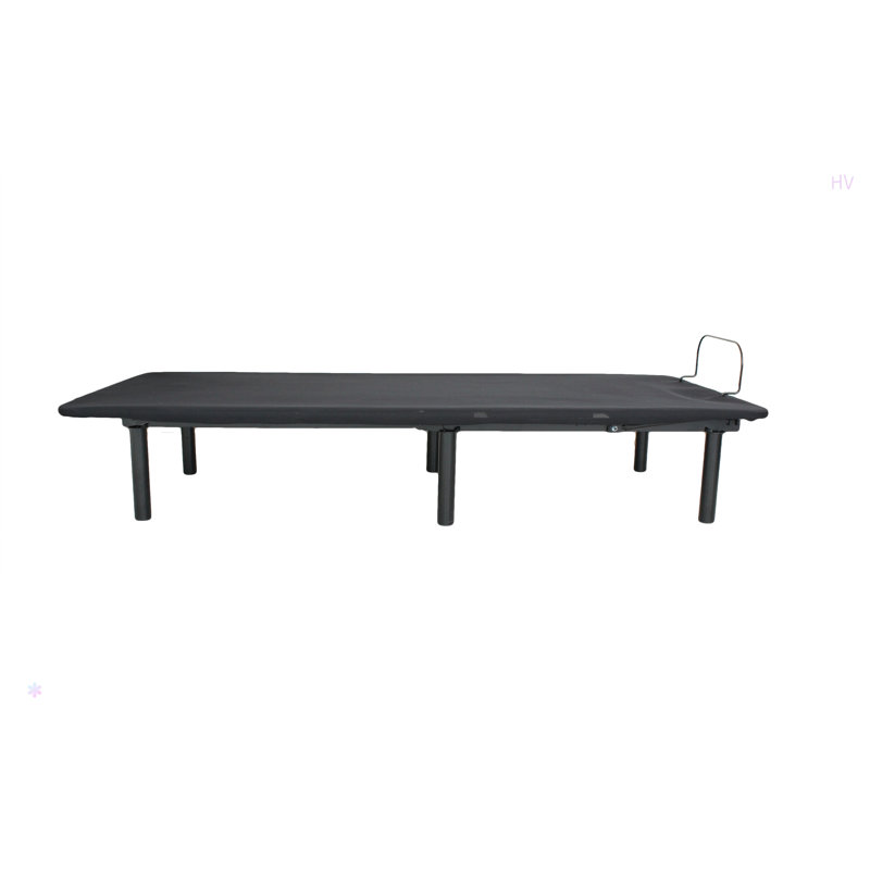 Base de lit réglable - pliable à moitié - inclinaison de la tête et des pieds motorisée, Simple