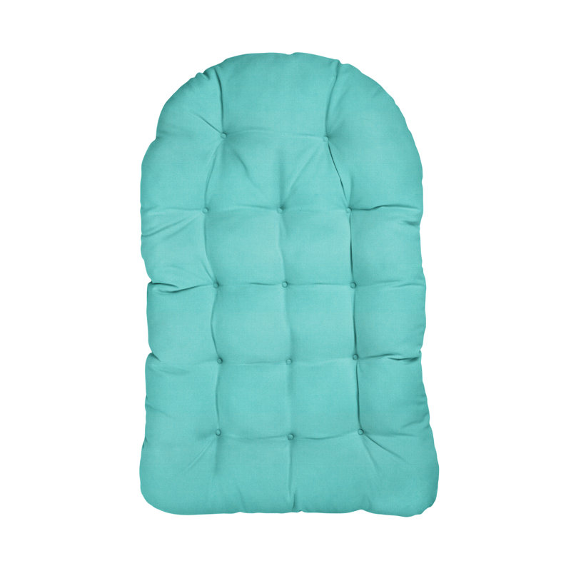 Sunbrella Egg Chair Cushion, Canvas Aruba Sunbrella® Canvas