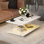 Acrylic Coffee Table with LED & Storage