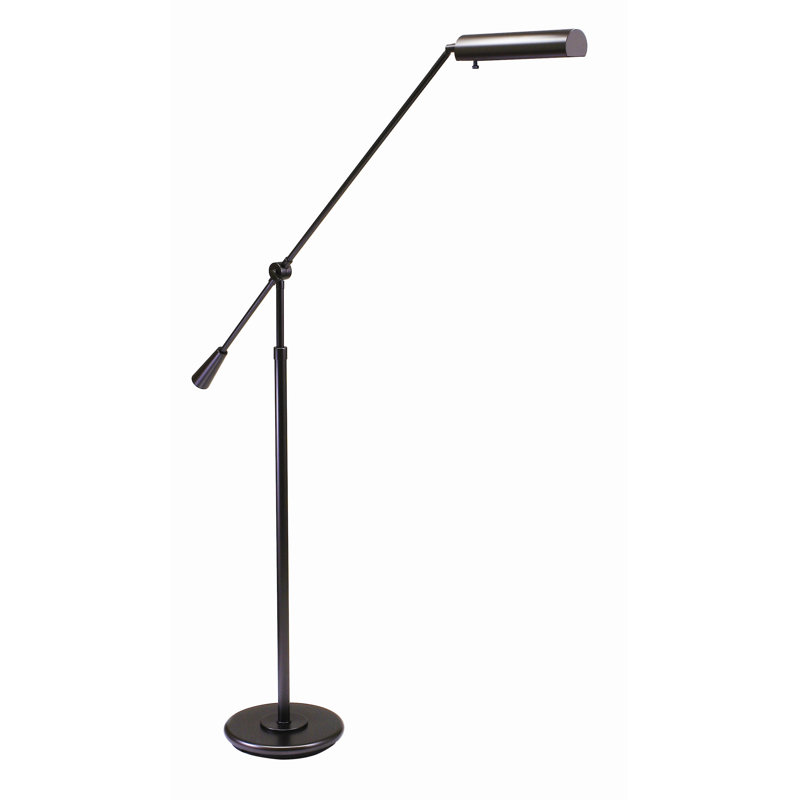 Lampe de travail sur pied 54 po Pennie, Bronze acajou