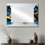 Golden Silence of Minimal Marble River I - Art mural miroir minimaliste - imprimé sur métal-1926267972