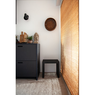 Riascos Solid Wood Accent Stool