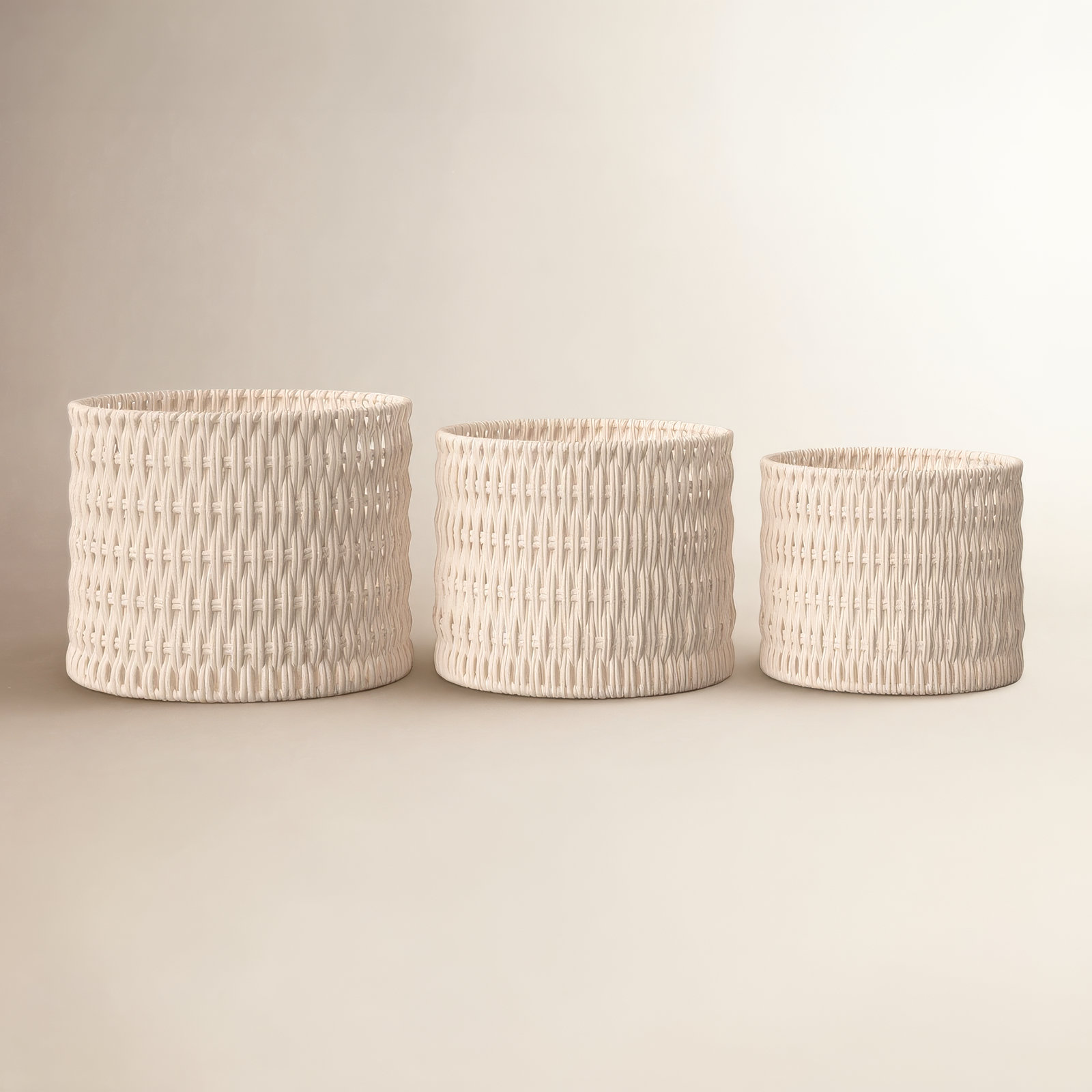 Handwoven Rattan Decorative Basket
