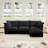 Australis Slipcovered Sectional 2 - Seater Sofa Couch-284775106-284237017
