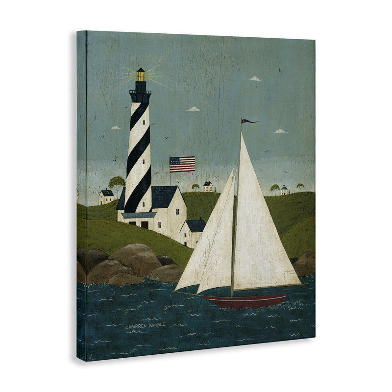 "Coastal Breeze", art par Warren Kimble, H 20 po x l 16 po