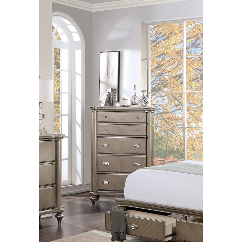 Mobilier de chambre à coucher de luxe 1 pièce