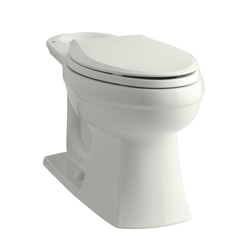 Kelston 1.28 GPF (Water Efficient) Elongated Toilet Bowl (Seat Not Included), Dune