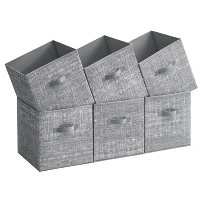 Ensemble de paniers en tissu 3 pièces