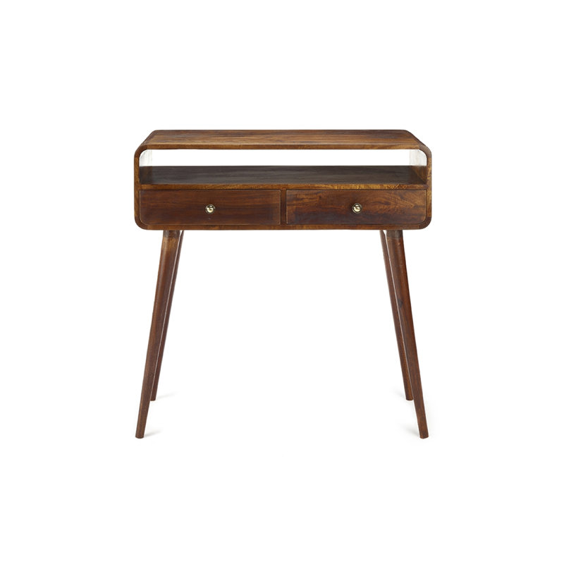 Cevallos 35cm Solid Wood Console Table